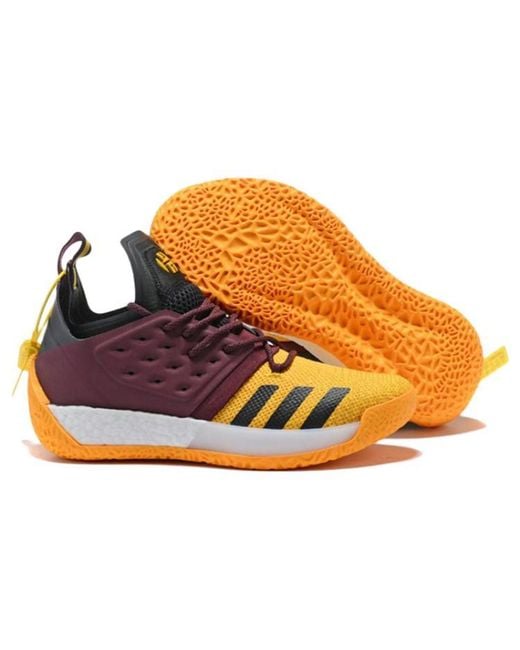 Adidas Brown Harden Vol2 Arizona State 2 for men