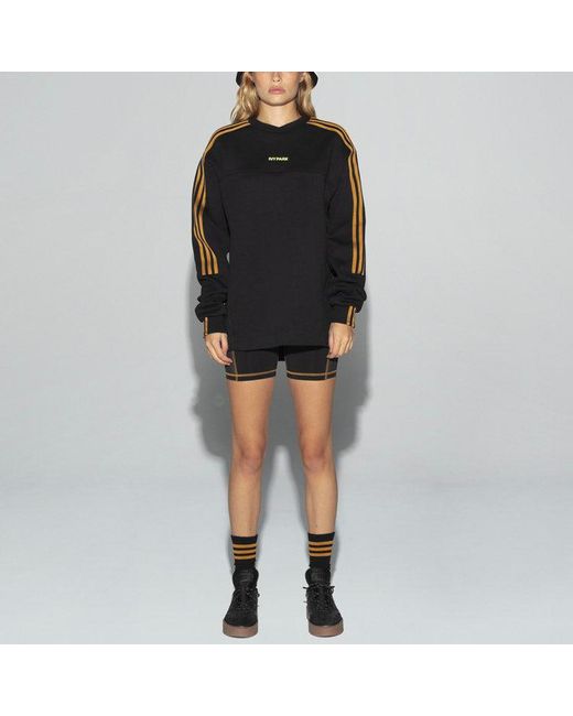 Adidas Black X Ivy Park Round-Neck Sweateshirt