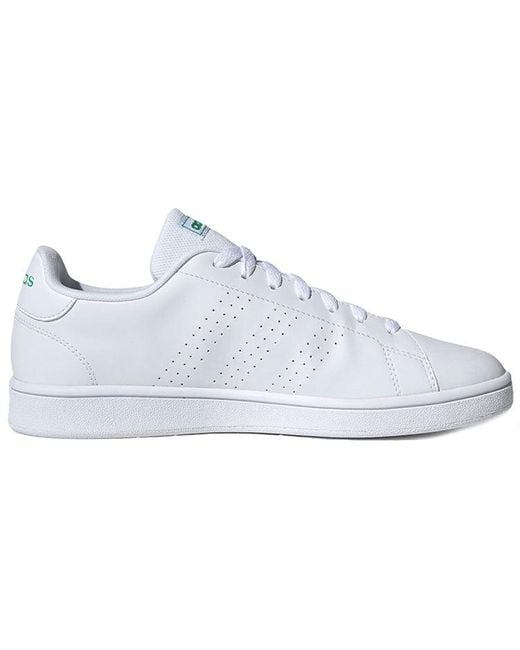 Adidas White Advantage Base Court 'Cloud' for men