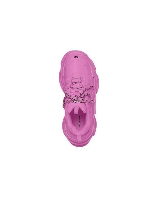 Balenciaga Purple (Wmns) Triple S Sneakers