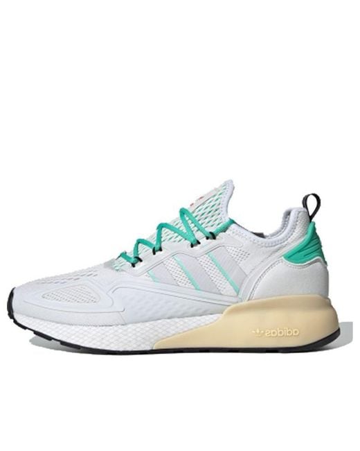Adidas Blue Zx 2K Boost Hi-Res' for men