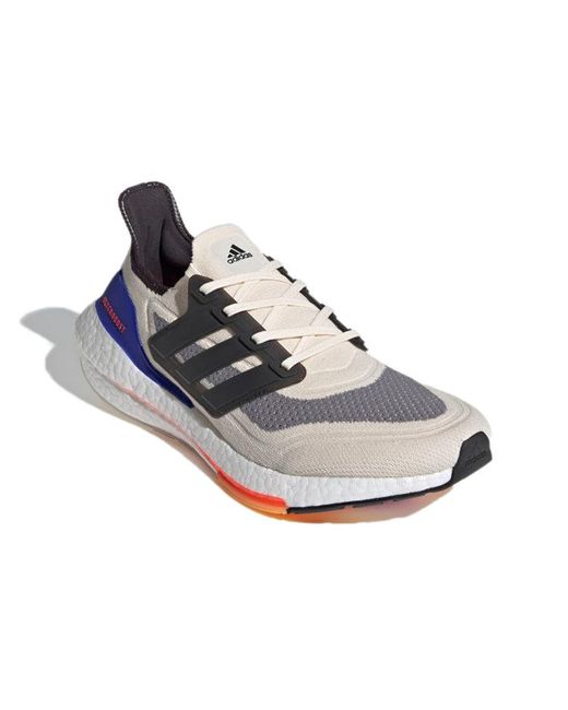 Adidas Blue Ultraboost 21 'Wonder Carbon' for men