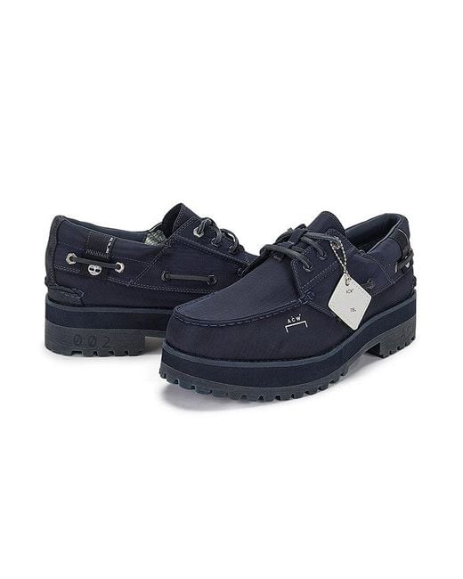 Timberland Blue X A Cold Wallwaterproof Authentic 3 Eye Boat Shoe for men
