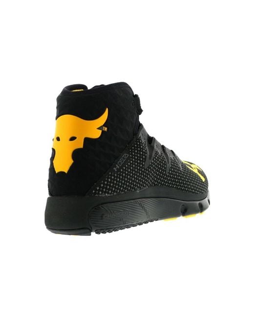 Under Armour Black Project Rock Delta 'Charcoal' for men