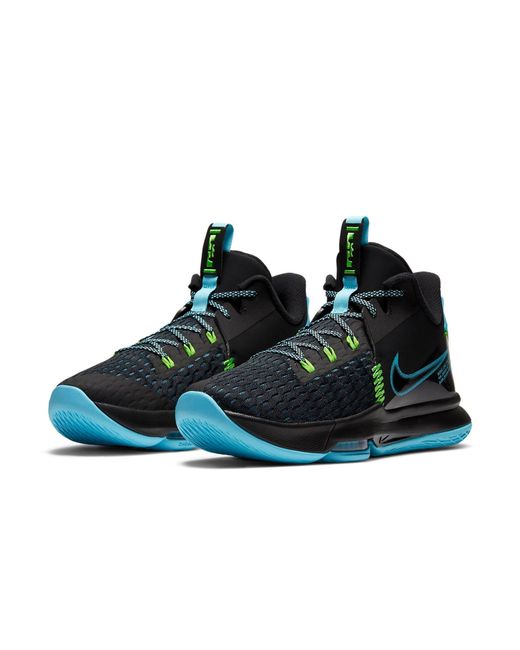 Nike Black Lebron Witness 5 Ep Light Fury' for men