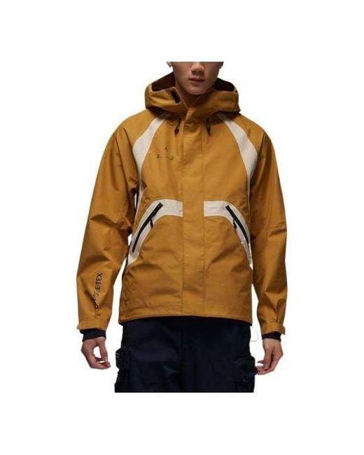 Nike Multicolor 23 Engineered Jacket Mustard' for men