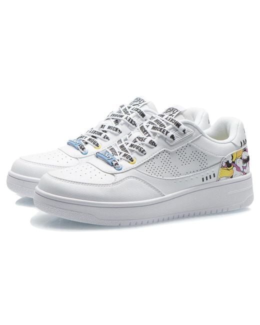 Li-ning White Classic Cushion X Disney for men