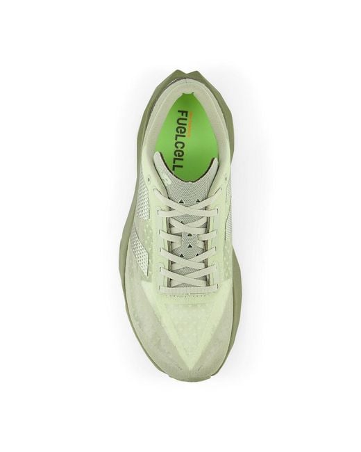 New Balance Green Fuelcell Rebel V4 'Olivine Dark Camo' for men