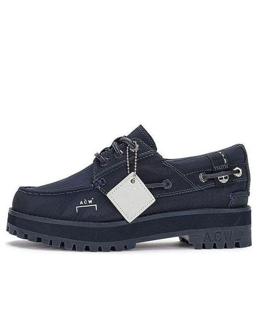 Timberland Blue (Wmns) X A Cold Wallwaterproof Authentic 3 Eye Boat Shoe