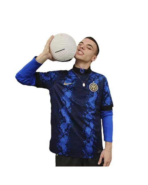 Nike Blue Inter Milan 21/22 Stadium Home Jersey Spark' for men