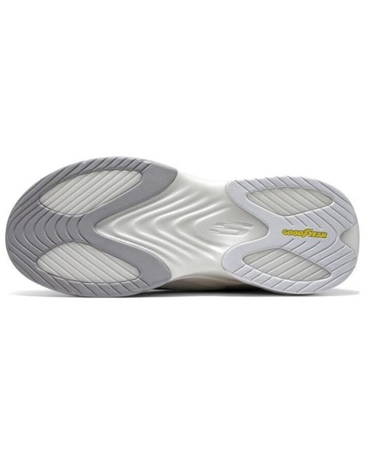 Skechers White D'Lites Hyper Burst for men