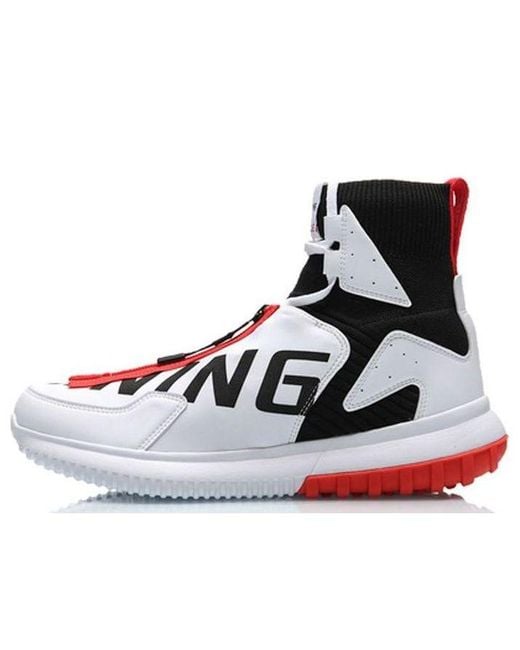 Li-ning Black Counterflow Essence 2 Hi X New York Fahion Week Chenpeng for men
