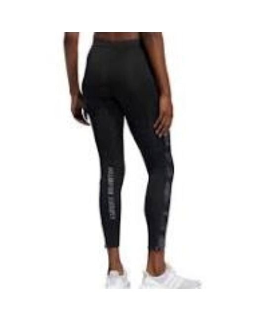 Adidas Black (Wmns) Own The Run Camo Legging Asia Sizing