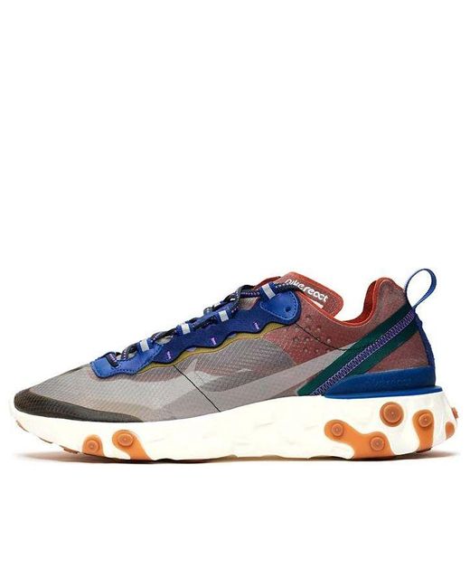 Nike React Element Peach' in Blue for Men |