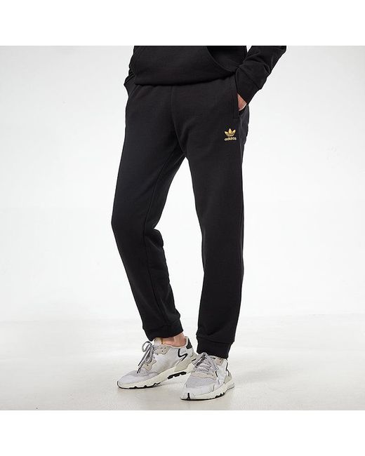 Adidas Blue Originals Trefoil Pant Casual Bundle Feet Long Knit Sports Pants for men