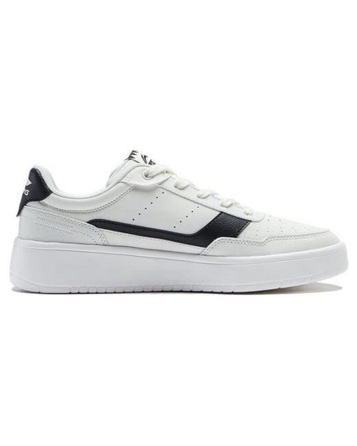 Li-ning White Qingyi Skate Shoes for men