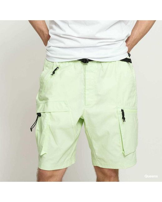Nike Green Acg Cargo Functional Sports Shorts Fluorescent for men