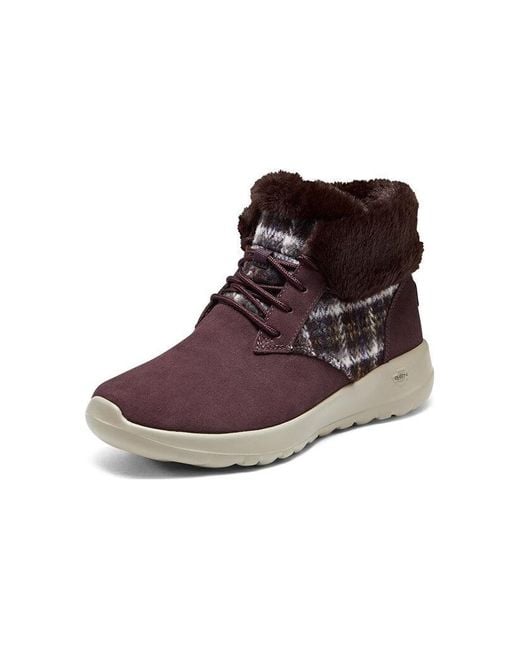 Skechers Brown (Wmns) On The Go Joy Boots 'Burgundy'