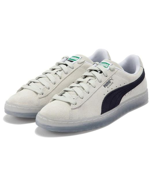 PUMA White Suede Translucent for men