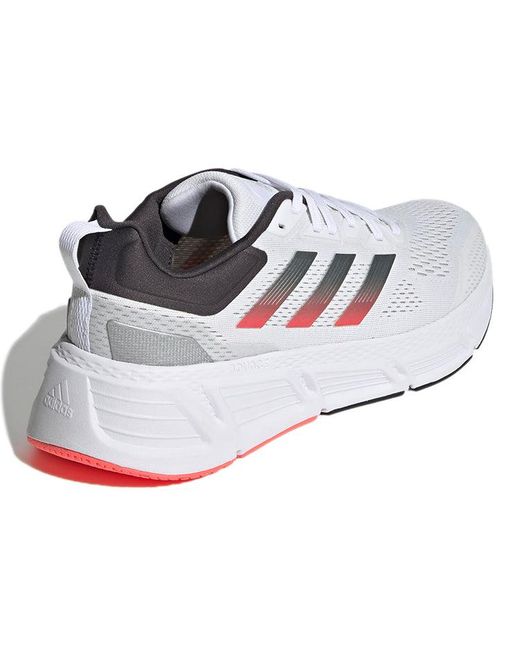 Adidas White Questar Shoes for men