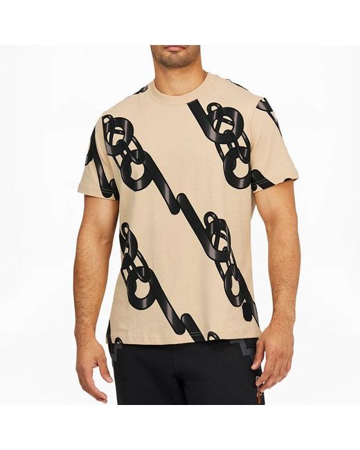 PUMA Natural X Pronounce Graphic Tee Crossover Chain Printing Athleisure Casual Sports Short Sleeve