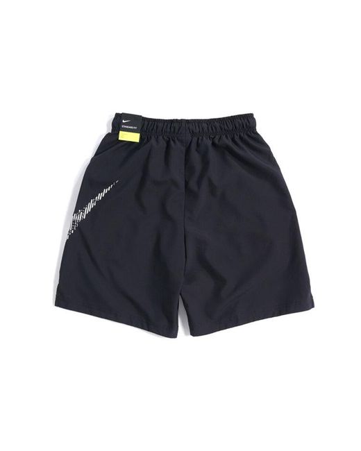 Nike Blue Dry Flex Logo Woven Sports Short for men