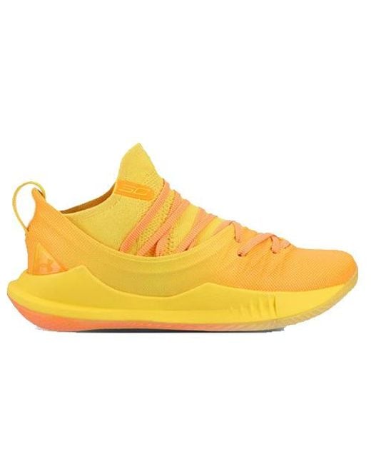 Under Armour Yellow Curry 5 'Asia Tour for men