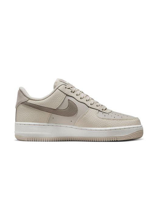 Nike White (Wmns) Air Force 1 Low 'Moon Fossil'