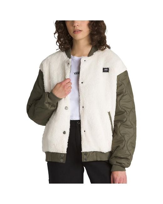 Vans Natural (Wmns) Kasia Bomber Jacket 'Grape Leaf'