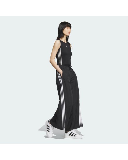 Adidas Blue (Wmns) Originals Oversize Track Pants Asia Sizing