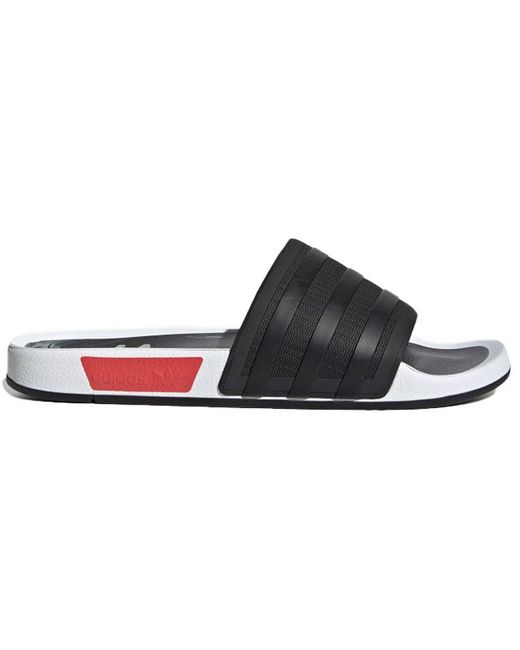 Adidas Blue Adilette Slides Premium 'Nmd_R1' for men