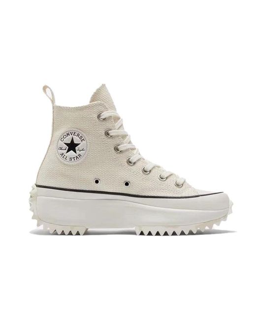 Converse White Run Star Hike High 'Egret' for men