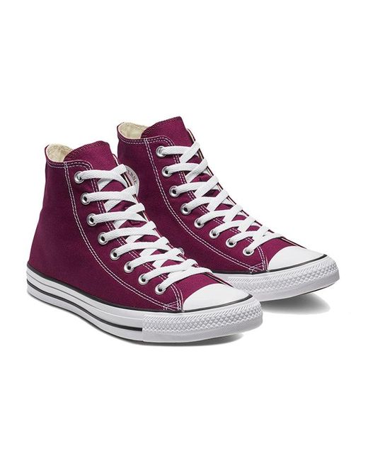 Converse Purple Chuck Taylor All Star Canvas Hi for men