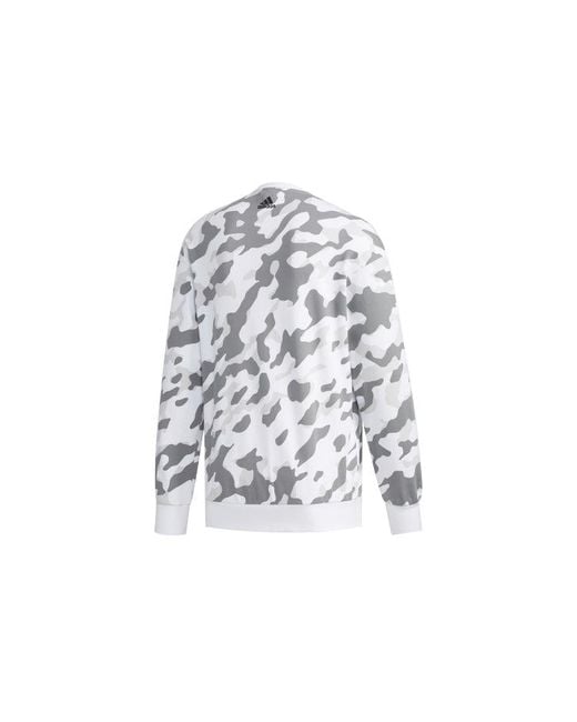 Adidas White U2 Gfx Cs Lng for men