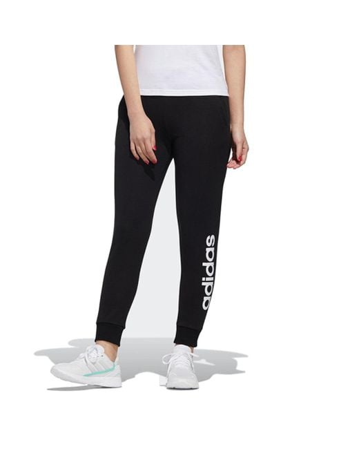 Adidas Black (Wmns) Neo Essential Logo Pants Asia Sizing