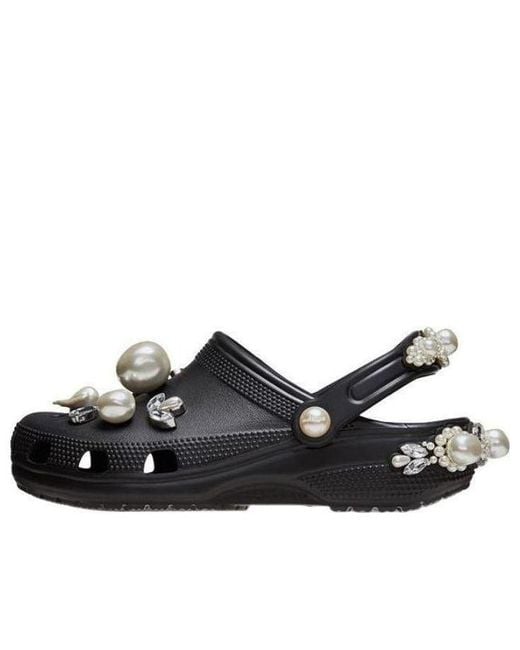 CROCSTM Black X Simone Rocha Classic Clog for men