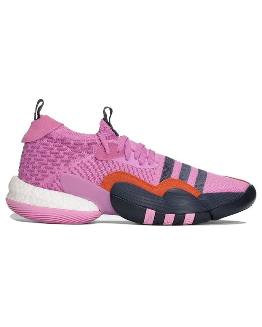 Adidas Purple Trae Young 2.0 Basketball Shoes 'Pulse Lilac' for men