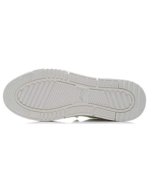 Li-ning White (Wmns) Ace Low 'Snow'
