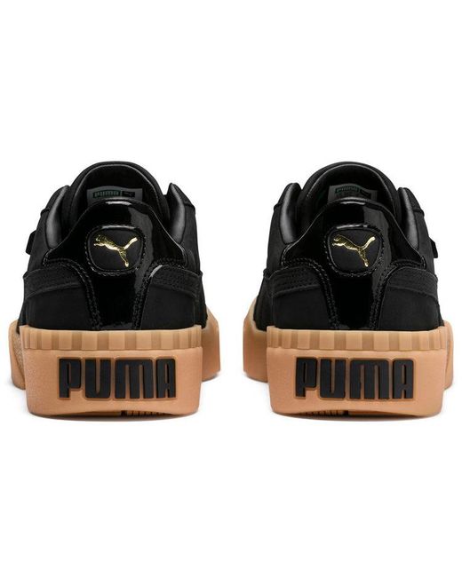PUMA Black (Wmns) Cali Nubuck