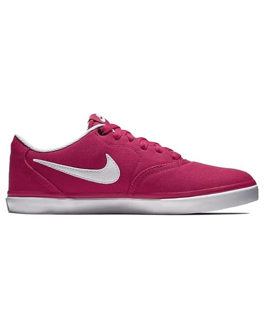 Nike Sb Check Solarsoft Canvas Rush 'pink Atmosphere' in Purple | Lyst