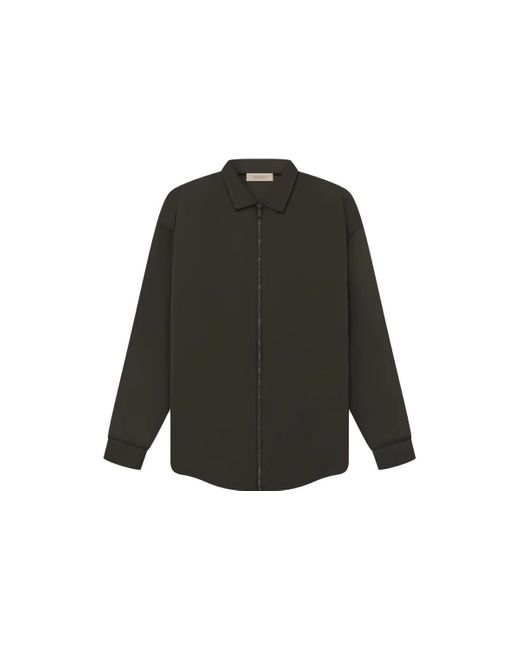Fear Of God Green Ss23 Filled Nylon Jacket 'Off- for men