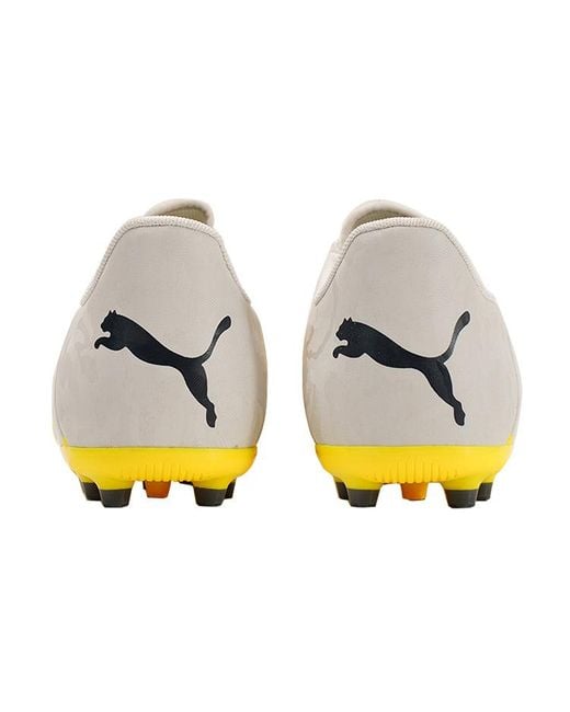 PUMA Yellow Future Play Mg Comfort Lightweight Cleats for men