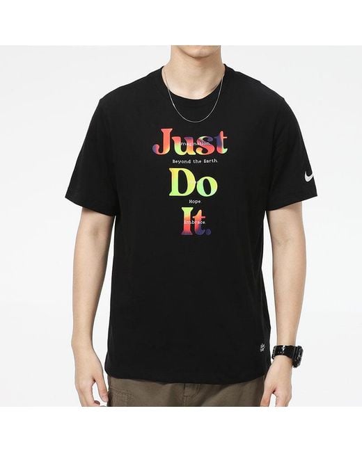 Nike Black Nk Df Great Unity Ss Tee2 Logo for men