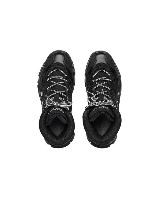 Gucci Black Lace Up Boot for men