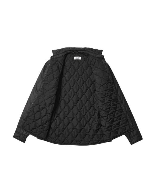 Palace Black Insulated Pertex Shirt for men