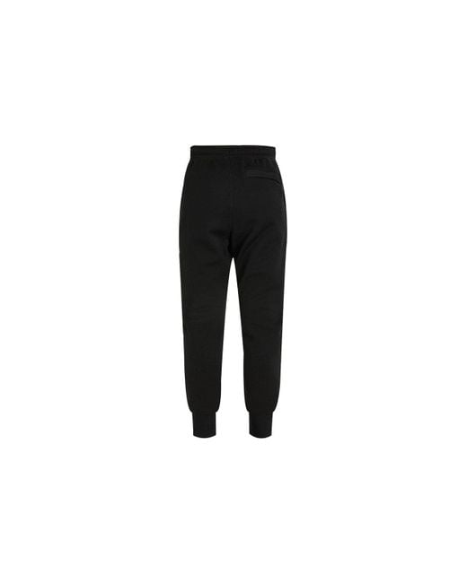 Nike Black Airmoji Ft Pant Wink Casual Breathable Sports Knit Long Pants for men