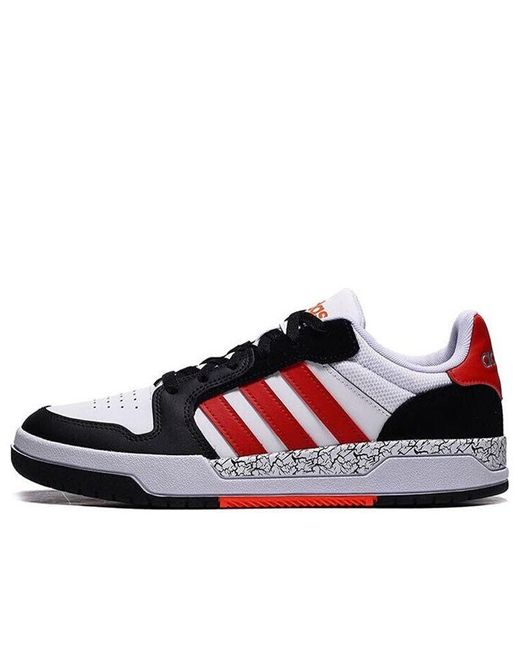 Adidas Neo Entrap White/black/red for Men | Lyst
