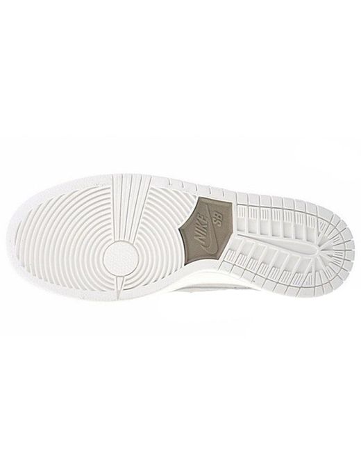 Nike Gray Sb Dunk Low Pro Decon 'Light Bone' for men