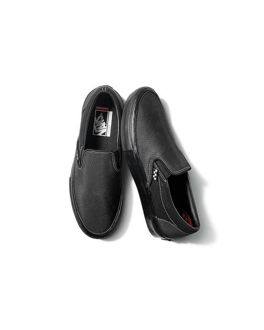 Vans Black Skate Classics Slip-On for men