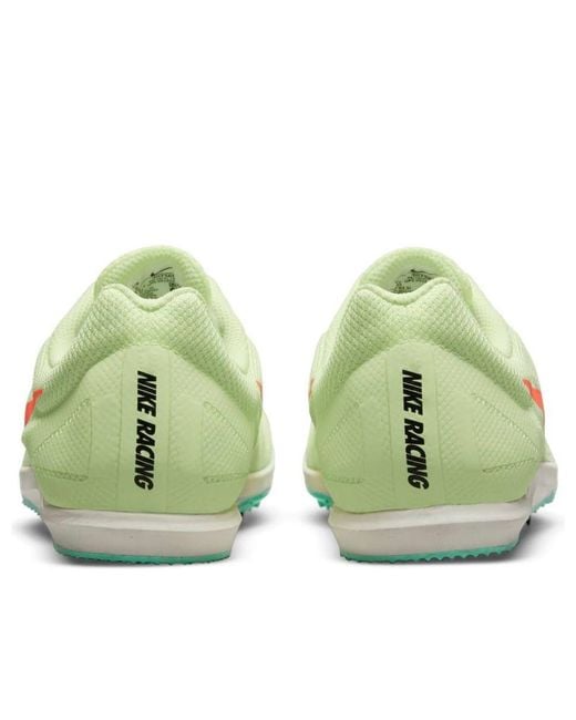 Nike Green Air Zoom Rival D Spikes 'Barely Volt Hyper' for men
